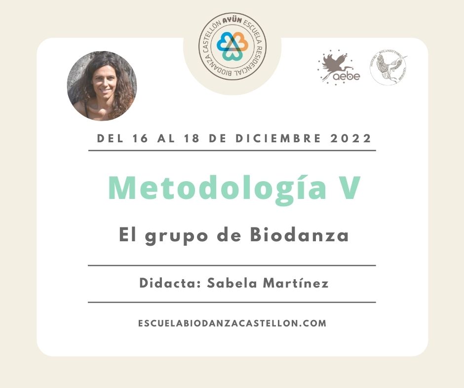 1º Ciclo: Metodología V (el grupo de Biodanza). 7