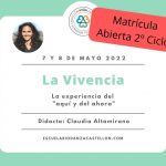 2º Ciclo: La Vivencia en Biodanza. 1