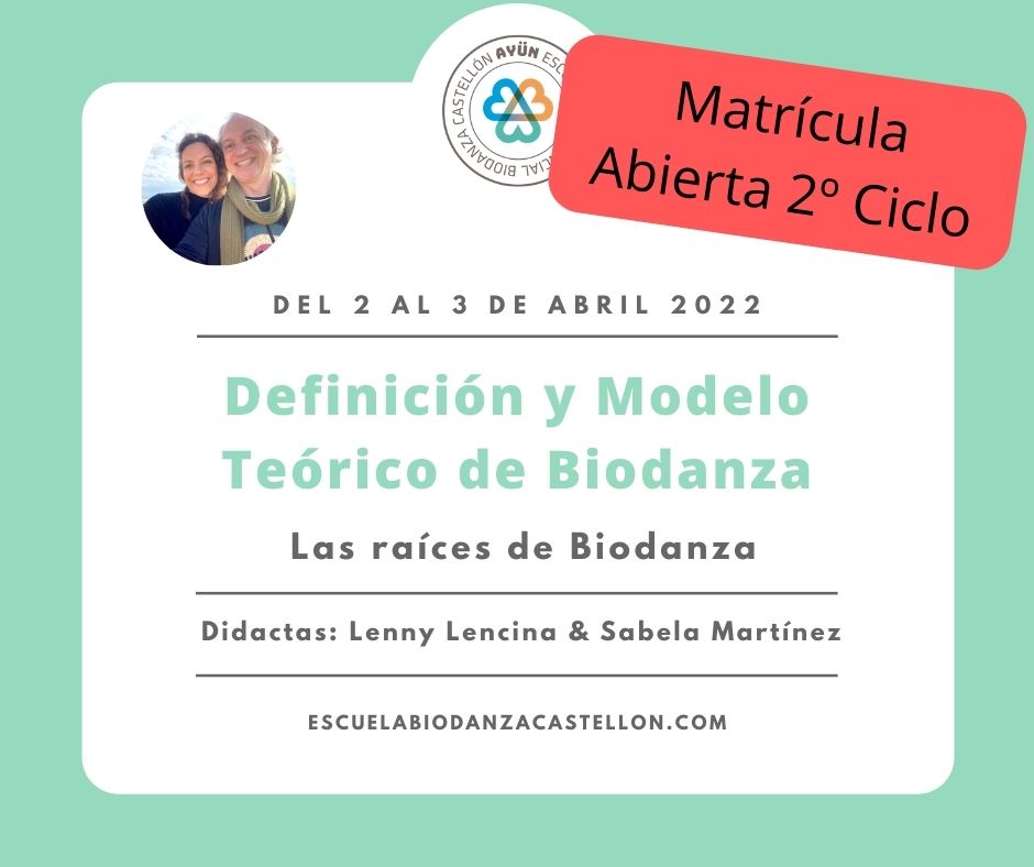 Lee más sobre el artículo 2º Ciclo: Definición y Modelo Teórico de Biodanza.