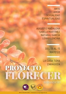 Lee más sobre el artículo Taller «Proyecto Florecer» del 12 al 15 Mayo 2022.
